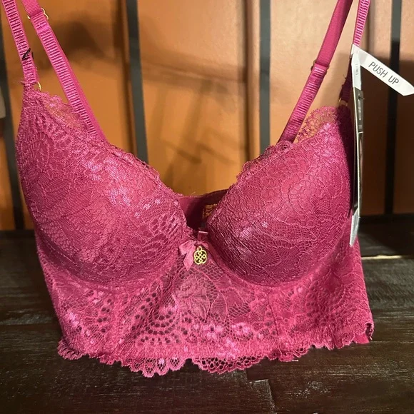 NWT Daisy Fuentes Intimates Underwire Push Up Bra - Picture 1 of 9
